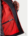 Parka moto Alpinestars Morfex Waterproof - Gris lunaire Noir