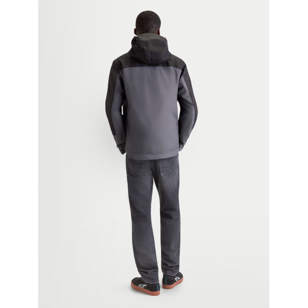 Parka moto Alpinestars Morfex Waterproof - Gris lunaire Noir