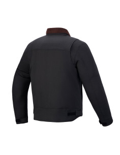 Veste moto Alpinestars Mustang Waterproof - Gris anthracite Marron foncé 2