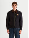 Veste moto Alpinestars Mustang Waterproof - Gris anthracite Marron foncé