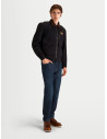 Veste moto Alpinestars Mustang Waterproof - Gris anthracite Marron foncé