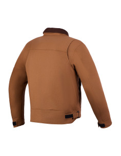 Veste moto Alpinestars Mustang Waterproof - Marron rouille Marron foncé 2