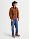 Veste moto Alpinestars Mustang Waterproof - Marron rouille Marron foncé