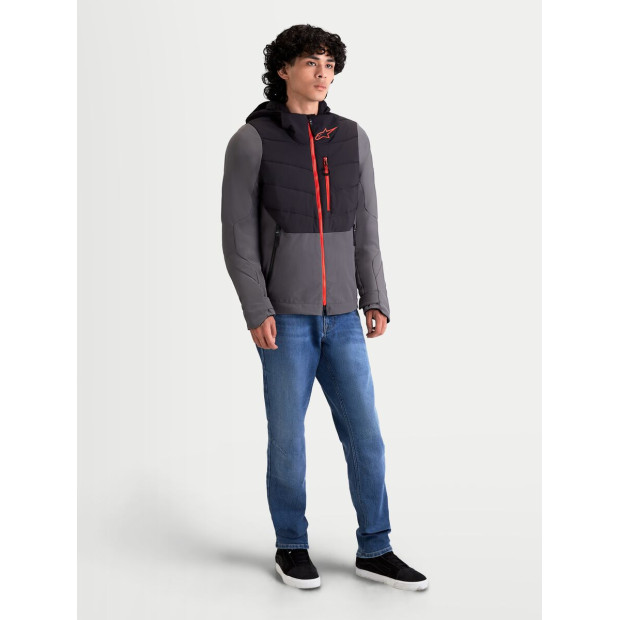 Veste moto Alpinestars Therma-Tech Waterproof - Noir Gris foncé