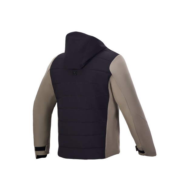 Veste moto Alpinestars Therma-Tech Waterproof - Noir Vert kaki