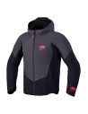Veste moto Alpinestars Aeroshell WP - Noir Gris foncé