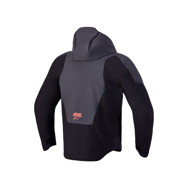 Veste moto Alpinestars Aeroshell WP - Noir Gris foncé