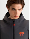 Veste moto Alpinestars Aeroshell WP - Noir Gris foncé