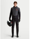 Veste moto Alpinestars Aeroshell WP - Noir Gris foncé