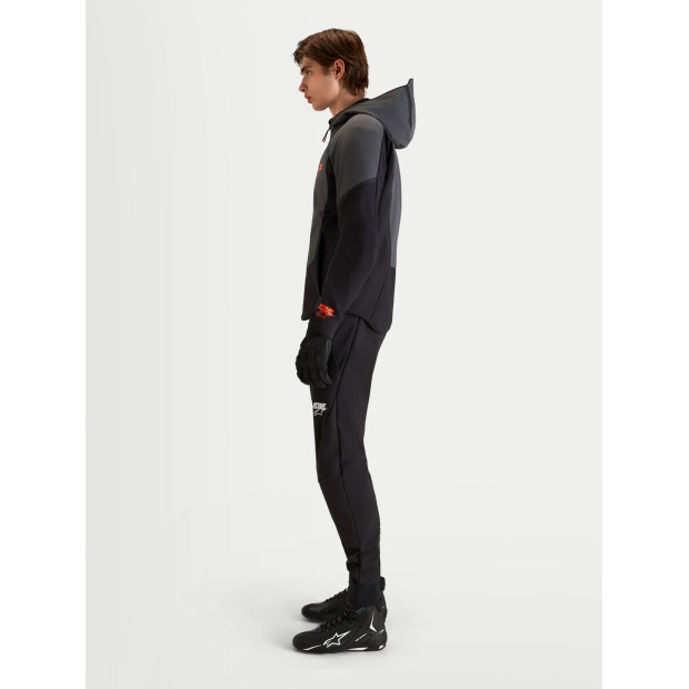 Veste moto Alpinestars Aeroshell WP - Noir Gris foncé