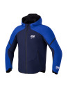 Veste moto Alpinestars Aeroshell WP - Bleu marine Bleu vif