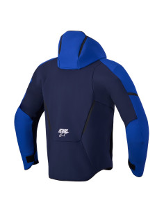 Veste moto Alpinestars Aeroshell WP - Bleu marine Bleu vif 2