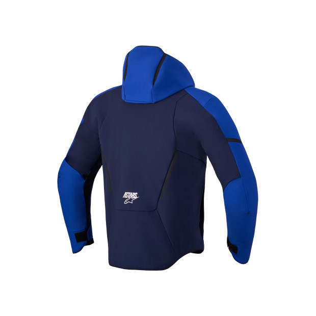 Veste moto Alpinestars Aeroshell WP - Bleu marine Bleu vif