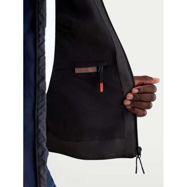Veste moto Alpinestars Aeroshell WP - Bleu marine Bleu vif
