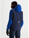 Veste moto Alpinestars Aeroshell WP - Bleu marine Bleu vif
