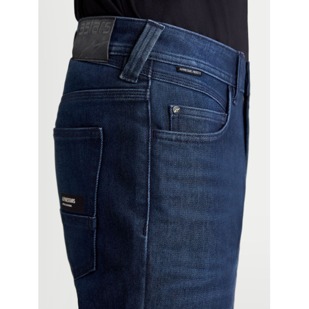 Jean moto Alpinestars Flex AST-10 Tough Max - Bleu foncé