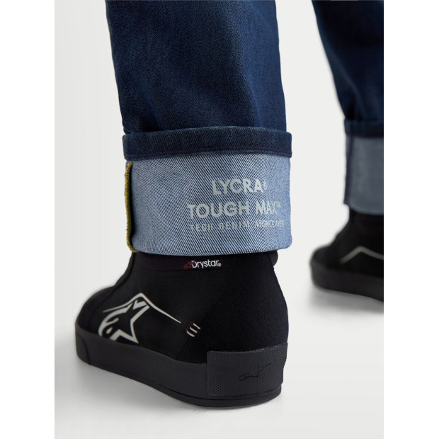 Jean moto Alpinestars Flex AST-10 Tough Max - Bleu foncé