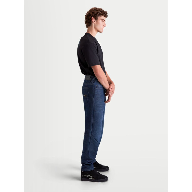 Jean moto Alpinestars Flex AST-10 Tough Max - Bleu foncé