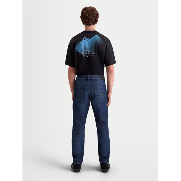 Jean moto Alpinestars Flex AST-10 Tough Max - Bleu foncé