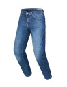 Jean moto Alpinestars Flex AST-8 - Bleu moyen