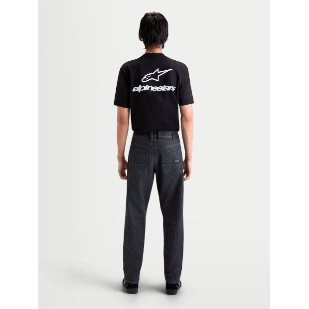 Jean moto Alpinestars Flex AST-7 - Noir délavé