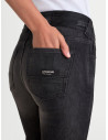 Jean moto femme Alpinestars Stella Flex AST-7 - Noir délavé
