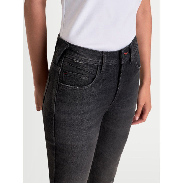 Jean moto femme Alpinestars Stella Flex AST-7 - Noir délavé