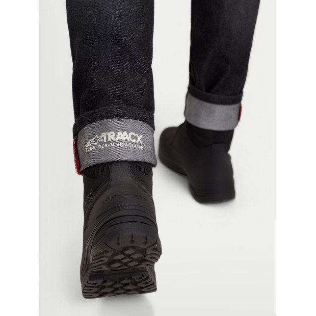 Jean moto femme Alpinestars Stella Flex AST-7 - Noir délavé