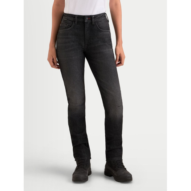 Jean moto femme Alpinestars Stella Flex AST-7 - Noir délavé