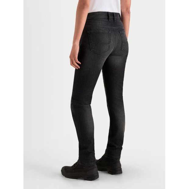 Jean moto femme Alpinestars Stella Flex AST-7 - Noir délavé