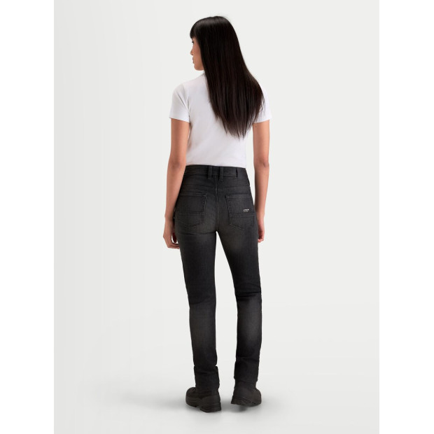 Jean moto femme Alpinestars Stella Flex AST-7 - Noir délavé