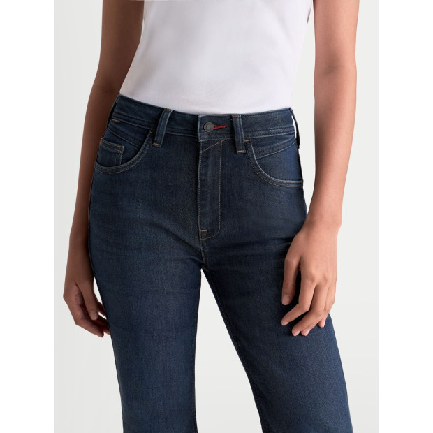 Jean moto femme Alpinestars Stella Flex AST-7 - Bleu foncé