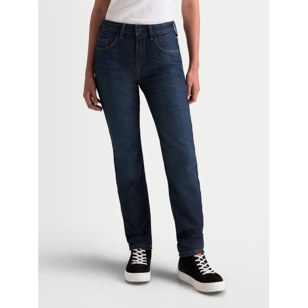 Jean moto femme Alpinestars Stella Flex AST-7 - Bleu foncé
