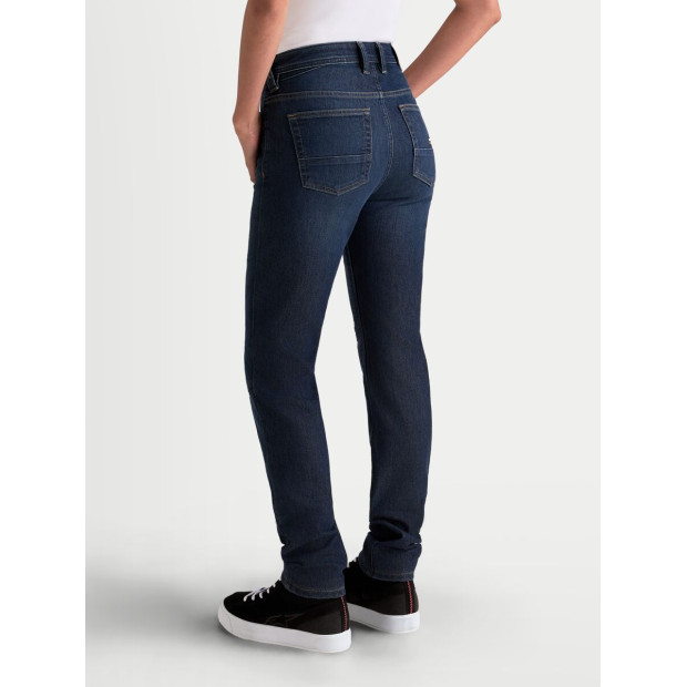 Jean moto femme Alpinestars Stella Flex AST-7 - Bleu foncé