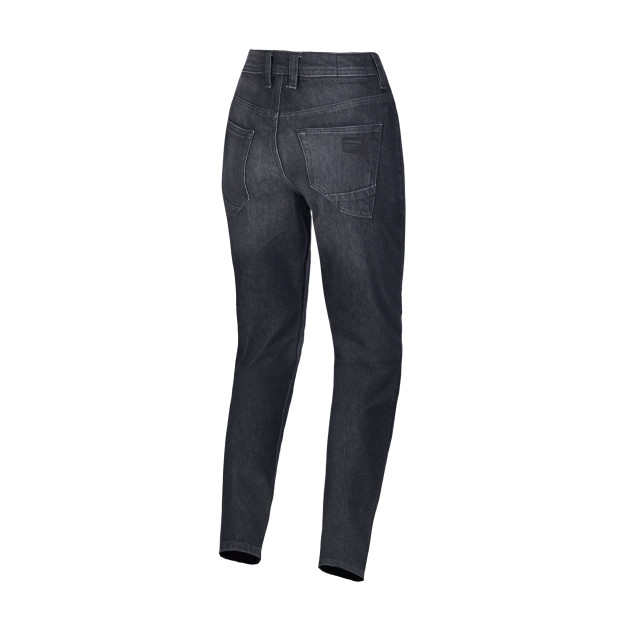 Jean moto femme Alpinestars Stella Flex AST-5 - Noir délavé
