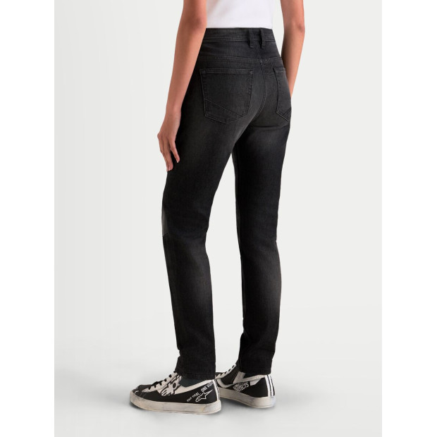 Jean moto femme Alpinestars Stella Flex AST-5 - Noir délavé