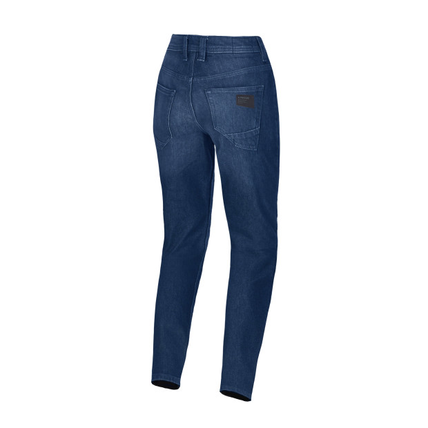 Jean moto femme Alpinestars Stella Flex AST-5 - Bleu indigo délavé