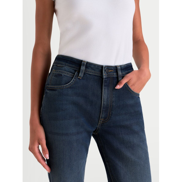 Jean moto femme Alpinestars Stella Flex AST-5 - Bleu indigo délavé