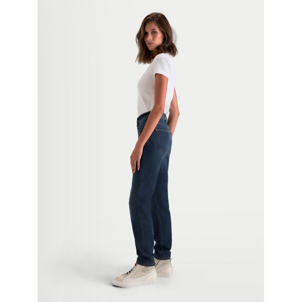 Jean moto femme Alpinestars Stella Flex AST-5 - Bleu indigo délavé