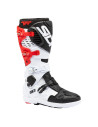 Bottes cross Sidi Crossfire 3 SRS Blanc Noir Rouge