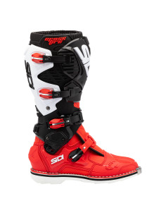 Bottes cross Sidi Crossfire 3 Rouge Noir Blanc 2
