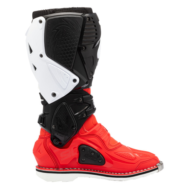 Bottes cross Sidi Crossfire 3 Rouge Noir Blanc