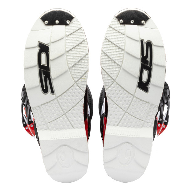 Bottes cross Sidi Crossfire 3 Rouge Noir Blanc
