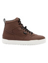Baskets moto Sidi Lynx Climadome Marron Blanc