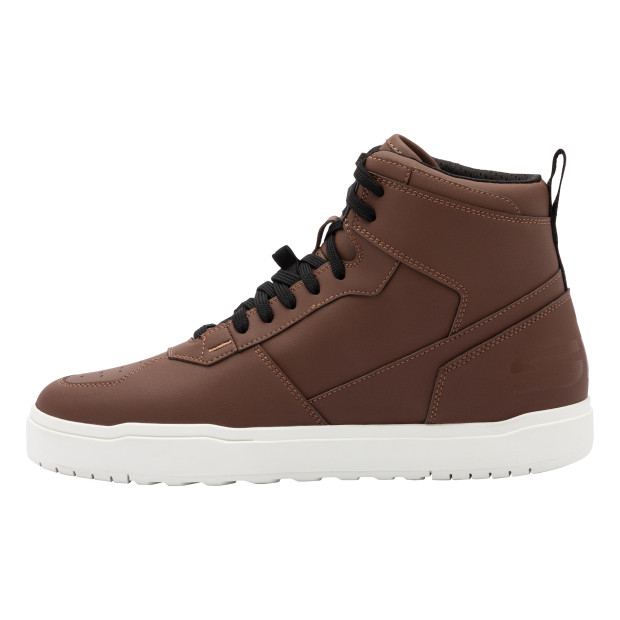 Baskets moto Sidi Lynx Climadome Marron Blanc