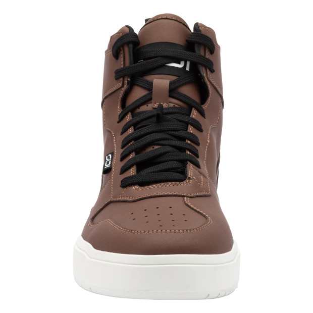 Baskets moto Sidi Lynx Climadome Marron Blanc