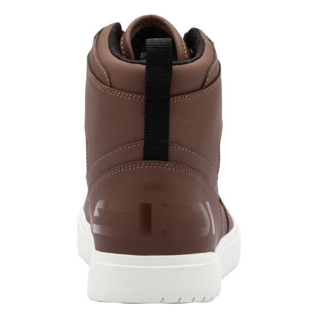 Baskets moto Sidi Lynx Climadome Marron Blanc