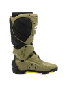 Bottes cross Sidi Crossair X Kaki Jaune Fluo