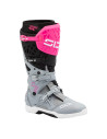 Bottes cross Sidi Crossair X Gris Rose Fluo
