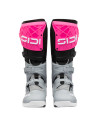 Bottes cross Sidi Crossair X Gris Rose Fluo
